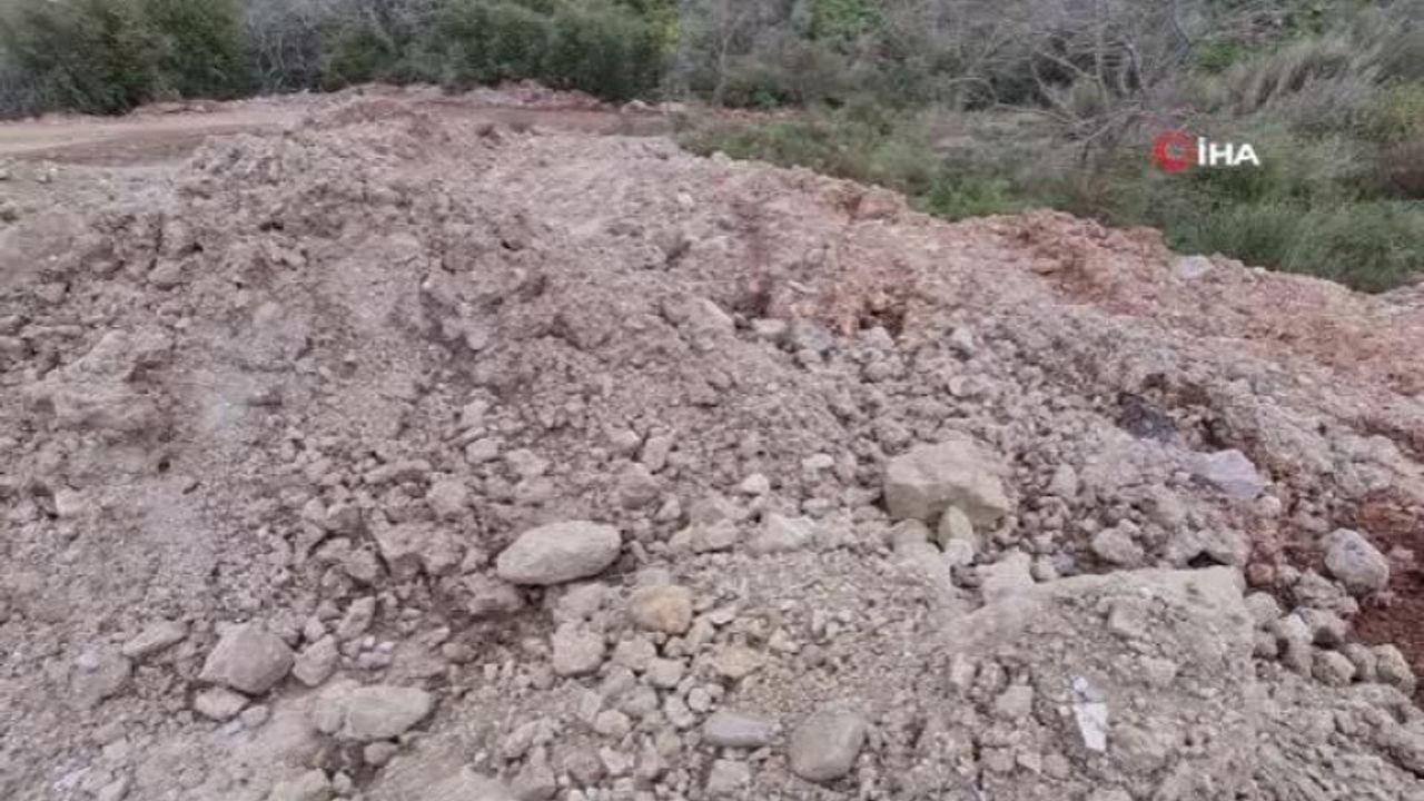 Bodrum'da Yanan Alanlara Hafriyat Dökülmesine Tepki