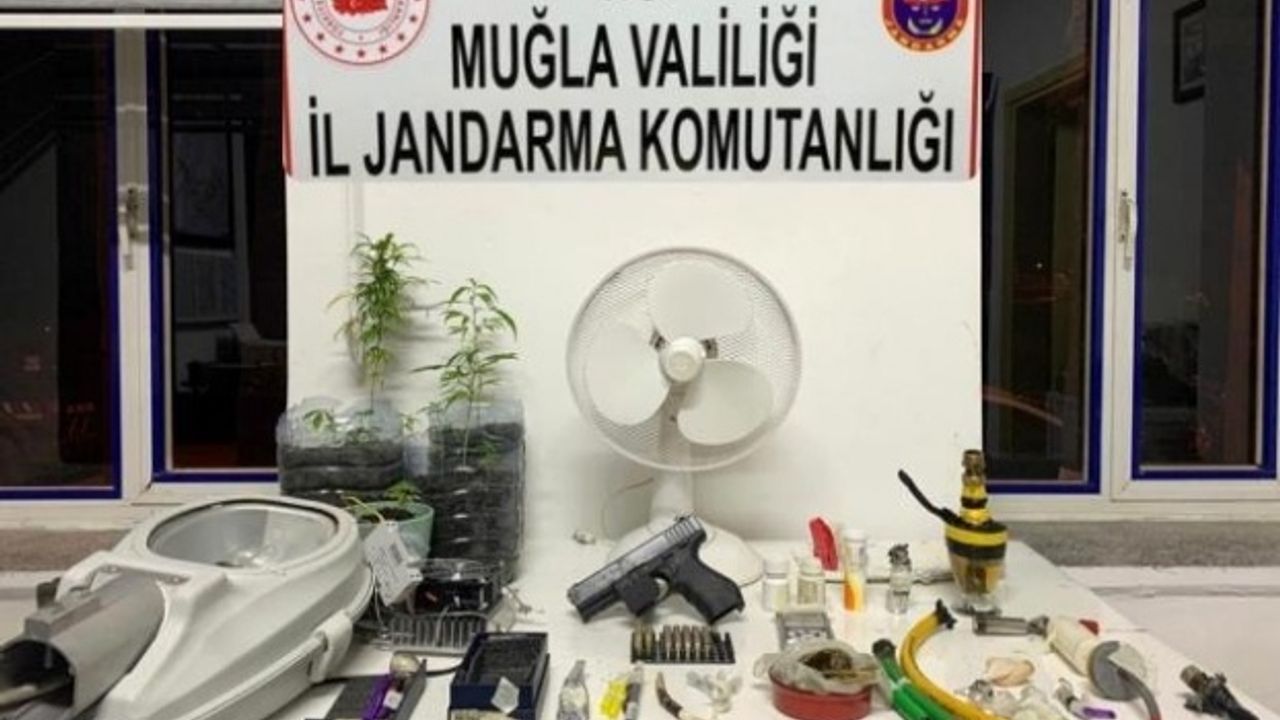 MARMARİS'TEKİ OTELİNİ UYUŞTURUCU İMALATHANESİ ÇEVİREN ŞAHIS TUTUKLANDI