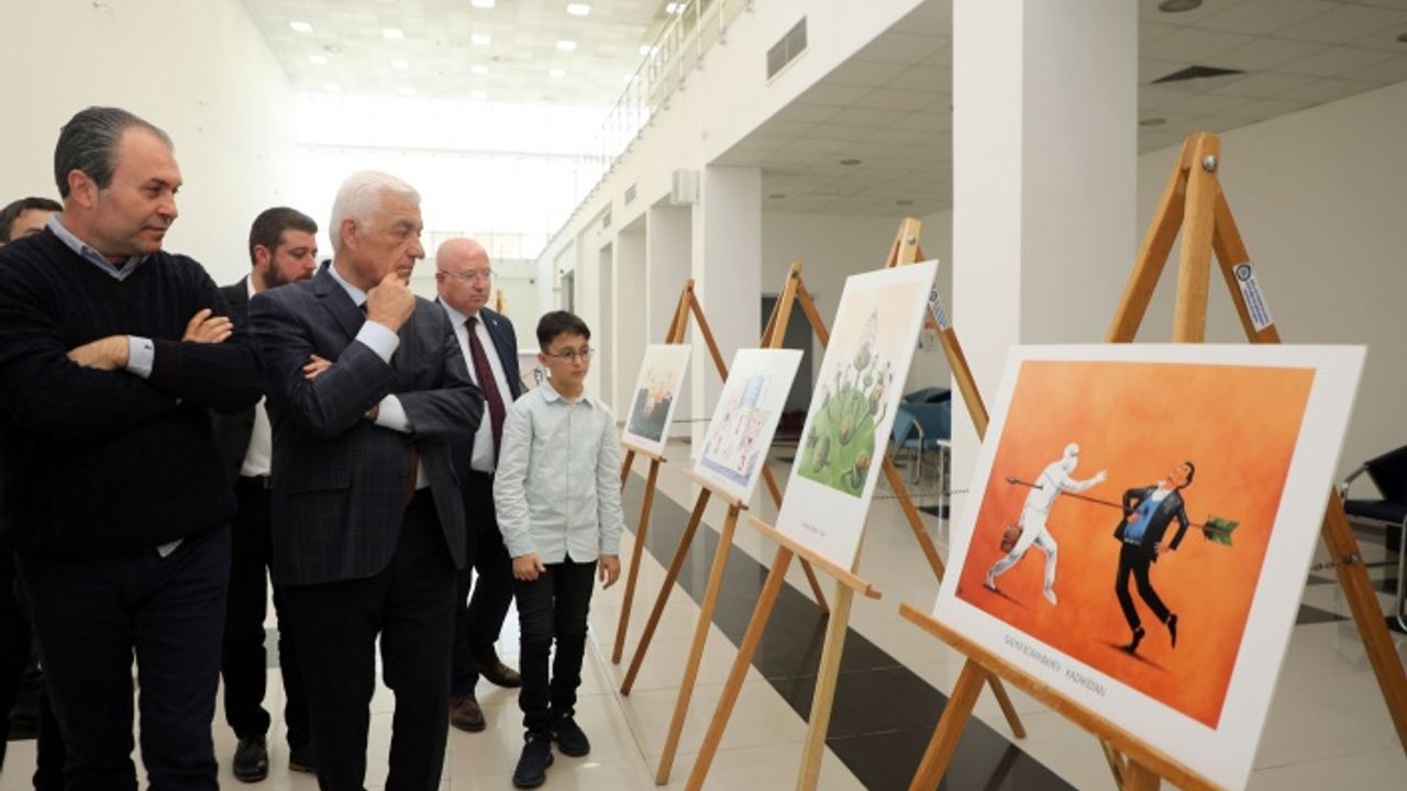 Büyükşehir Karikatür Yarışmasının Teması ‘Orman Yangınları’