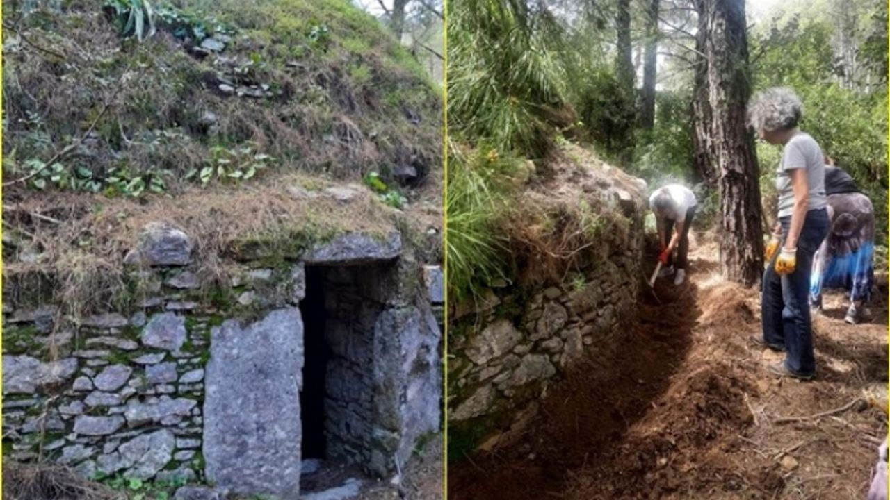 Datça'da Hızırşah Sarnıcı İçi ve Etrafı Temizlendi