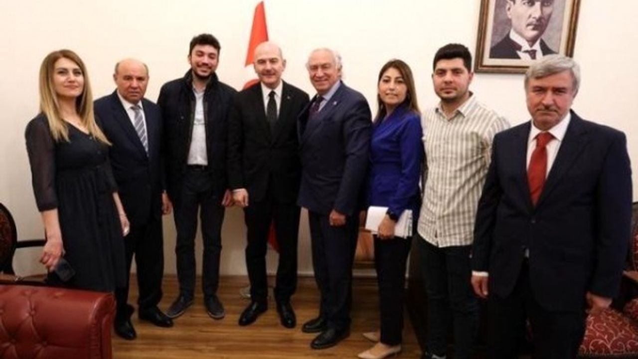 Köyceğiz Belediye Başkanı Kamil Ceylan, İçişleri Bakanı Süleyman Soylu İle Görüştü