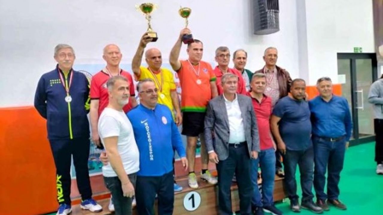 Köyceğiz Veteranlar Masa Tenisi Turnuvası Sona Erdi