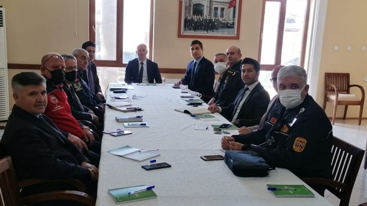 Köyceğiz’de Orman Yangınlarıyla Mücadele Komisyon Toplantısı Yapıldı