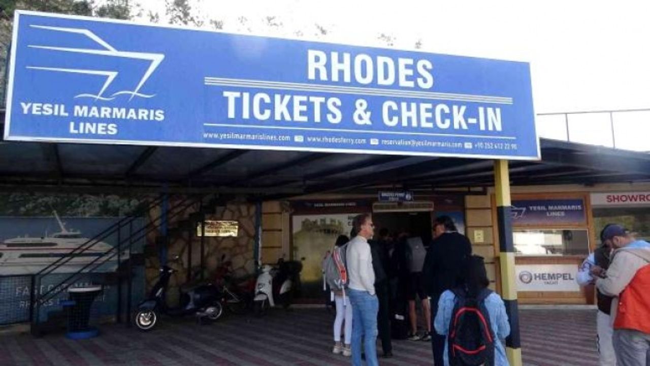 Marmaris'ten Rodos'a Feribot Seferleri Başladı