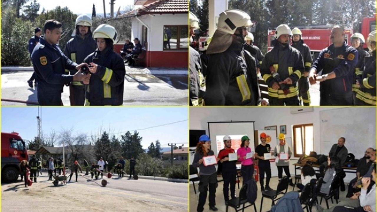 Muğla'da 'Gönüllü İtfaiyeci' Teşkilatı Kuruluyor