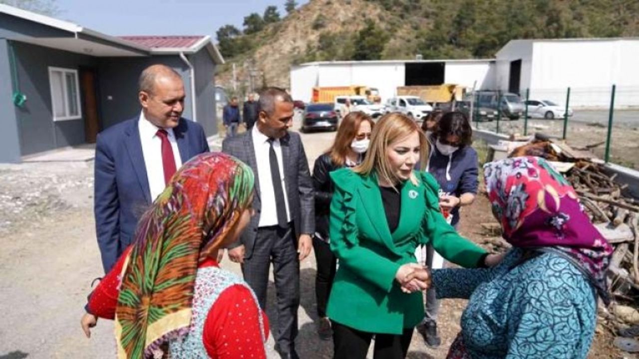 Ortaca'da, Selin Mağdur Ettiği Roman Vatandaşlar Prefabrik Konutlarına Kavuştu