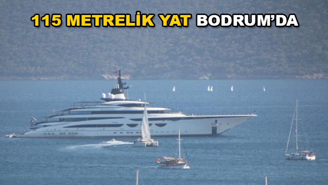 Jamaikalı Milyarderin Lüks Yatı Bodrum'da