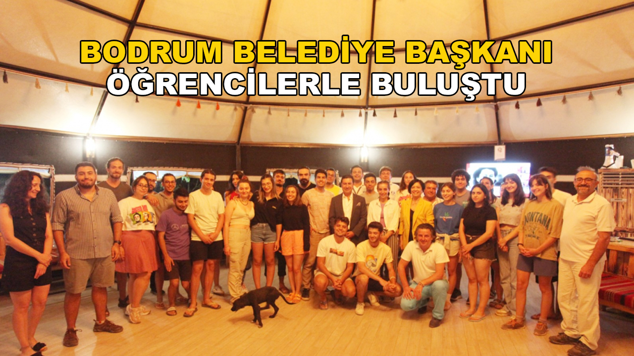 Başkan Ahmet Aras, Öğrencilerle Bir Araya Geldi