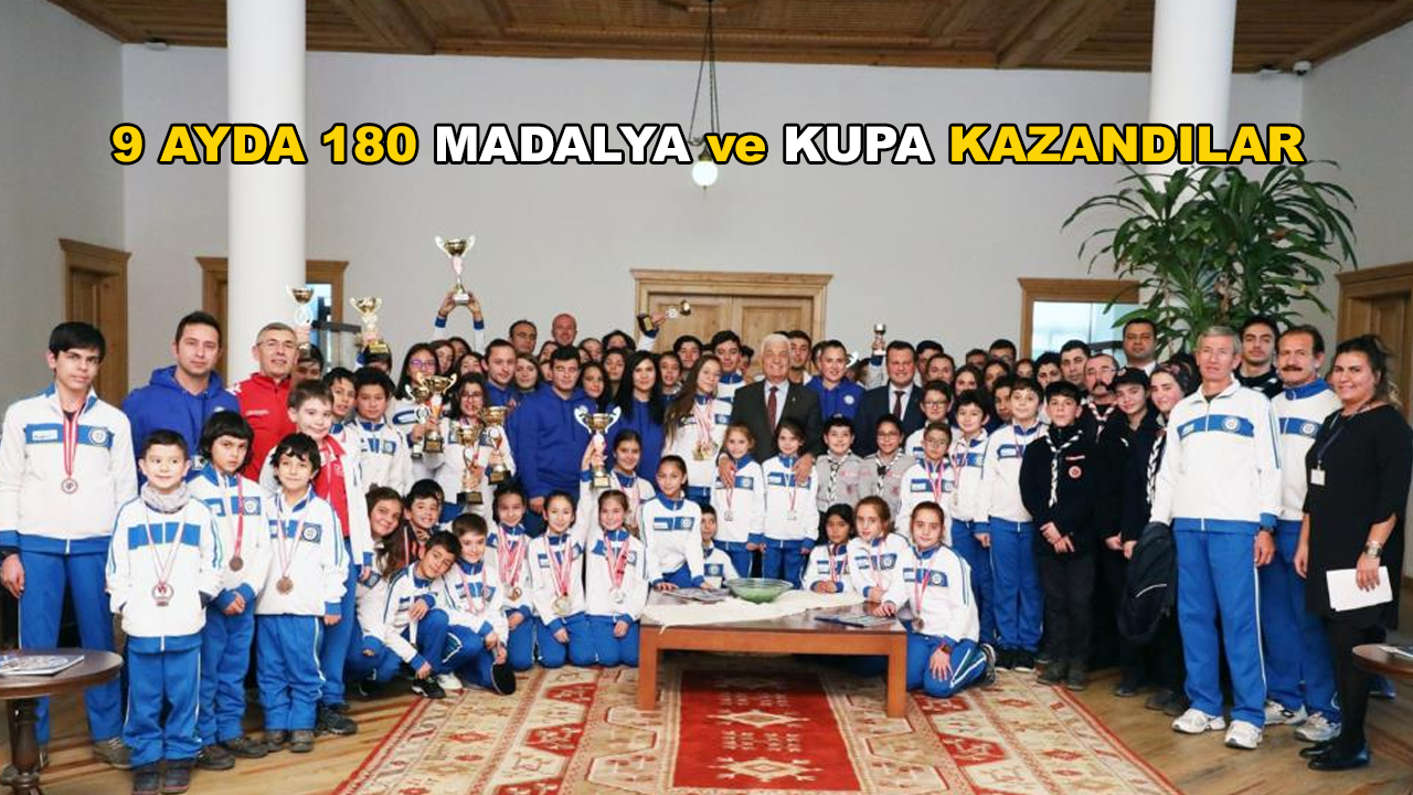 Muğla Büyükşehir Sporcularından 9 Ayda 180 Madalya ve Kupa
