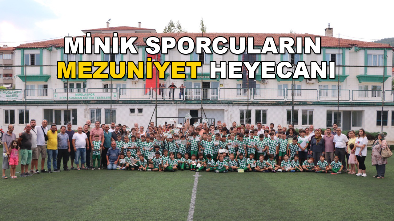 Muğlaspor Yaz Futbol Okulu Mezuniyet Töreni