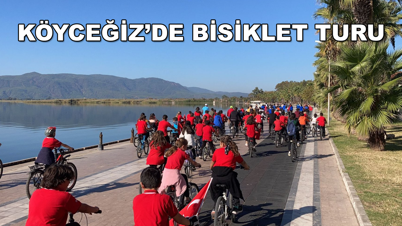 Köyceğiz'de 29 Ekim Kutlamaları Bisiklet Turu ile Başladı