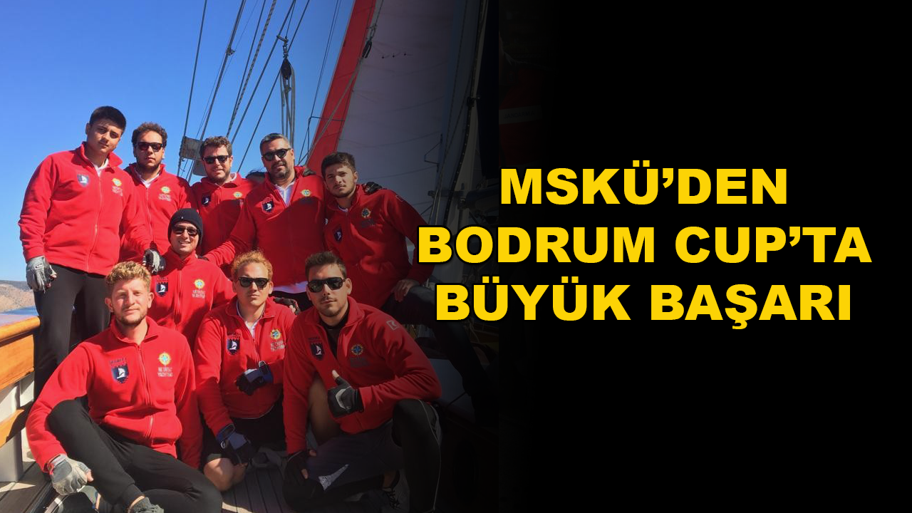 MSKÜ Denizcilik MYO Bodrum Cup'tan 4 Kupayla Döndü
