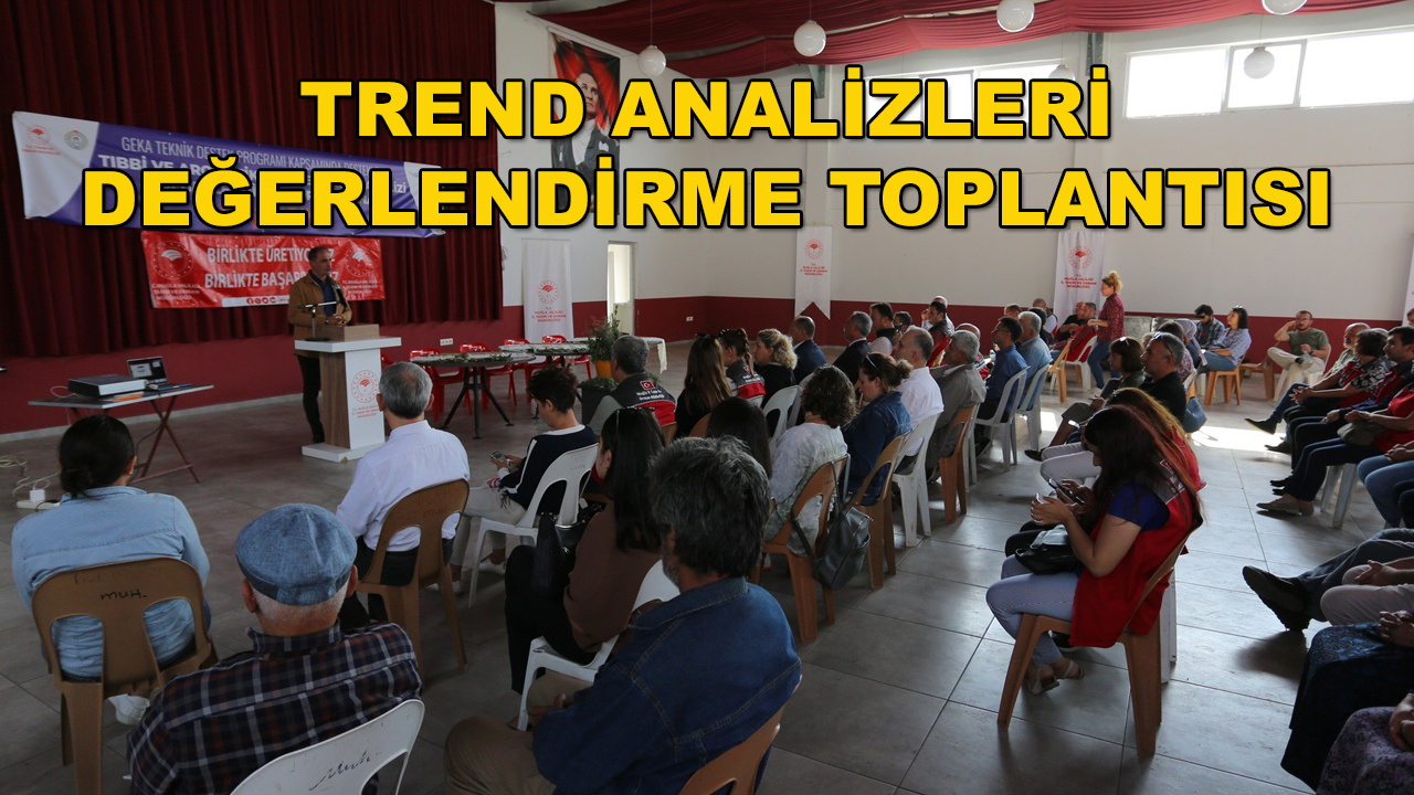 Fethiye'de Trend Analizleri Toplantısı Yapıldı