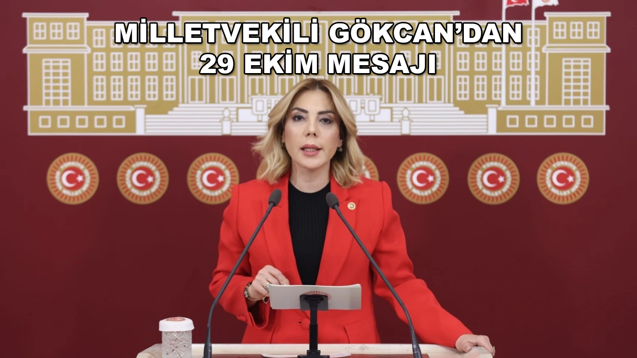 AKP Milletvekili Gökcan'dan 29 Ekim Mesajı