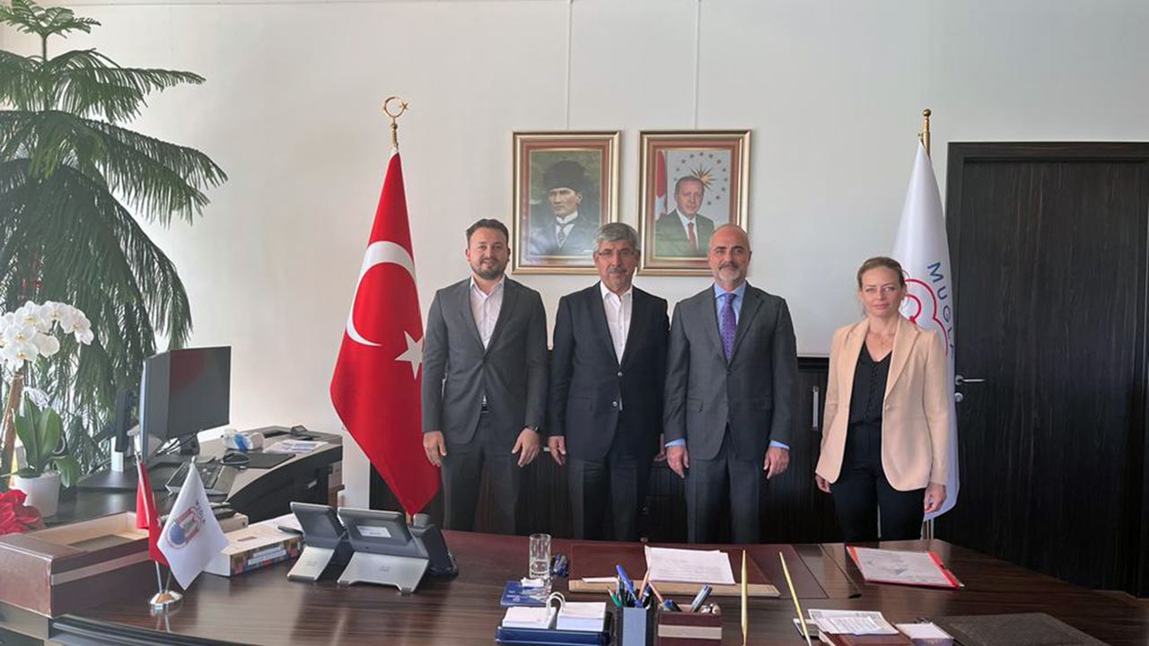 YK Enerji'den MSKÜ Rektörü Kaçar'a Ziyaret