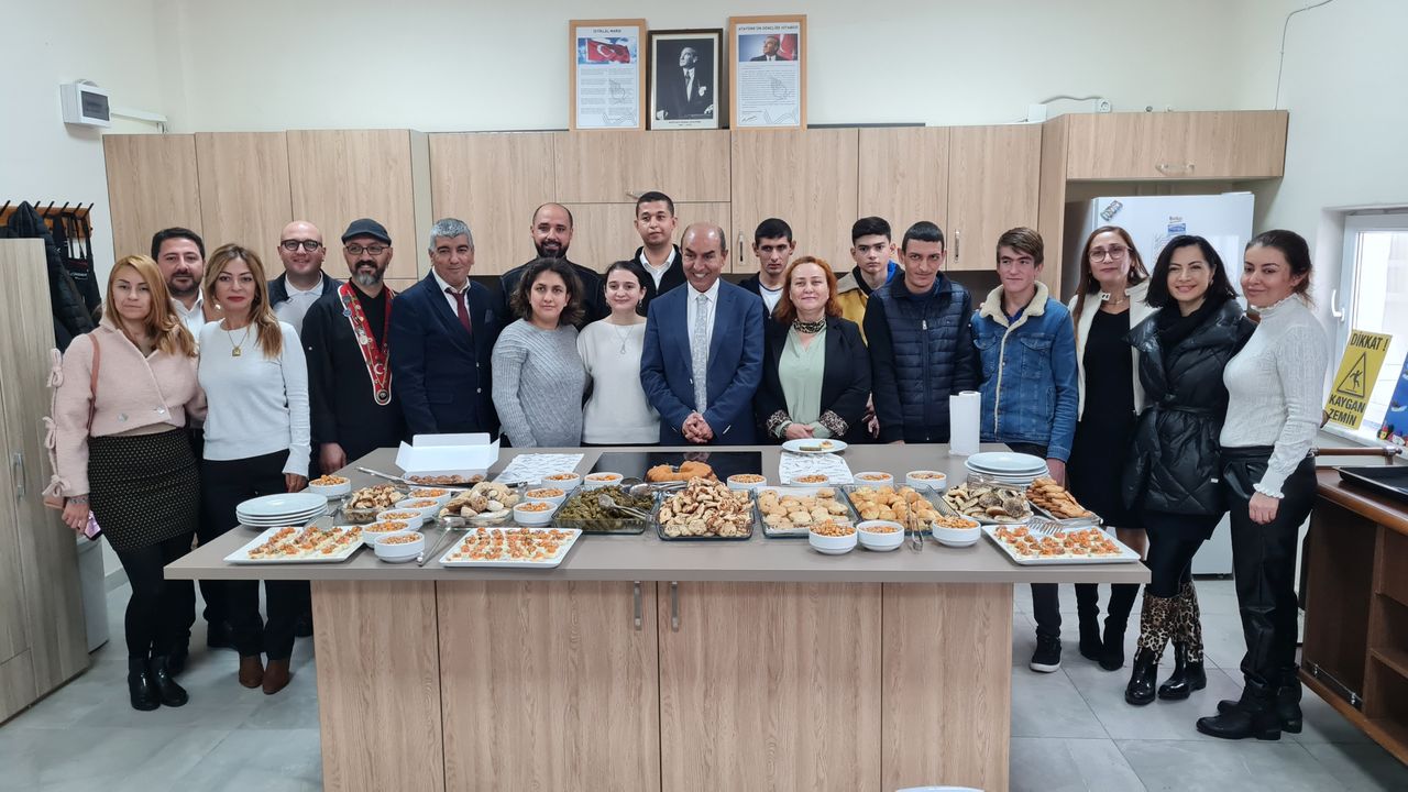 Bodrum'da Özel Gereksinimli Öğrenciler İçin Yaptırılan Mutfak Törenle Açıldı