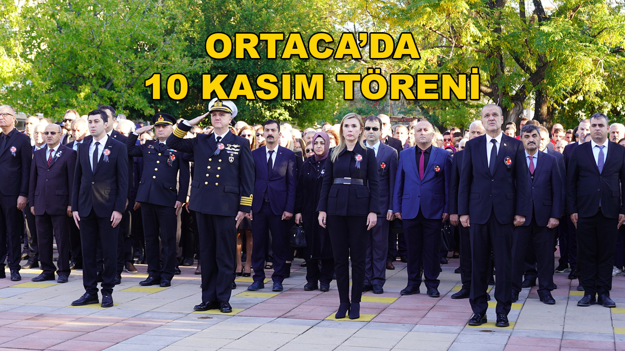 Ortaca'da Atatürk'ü Anma Töreni Yapıldı