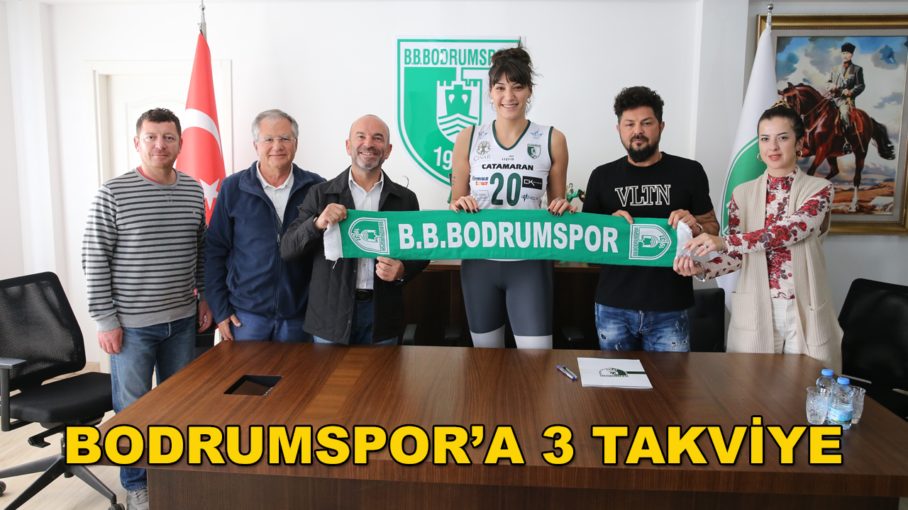 Bodrum Belediyesi Bodrumspor'da 3 Transfer