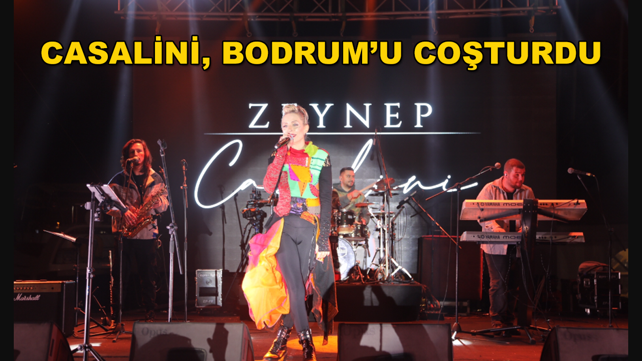 Bodrum'da Zeynep Casalini Konseri