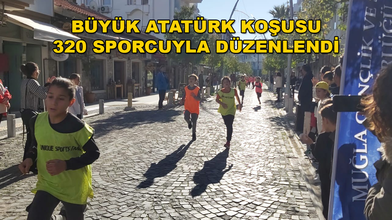 Datça'da Atatürk Koşusu Düzenlendi