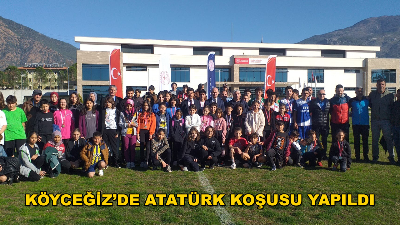 Köyceğiz'de 170 Sporcu Atatürk Koşusu'na Katıldı
