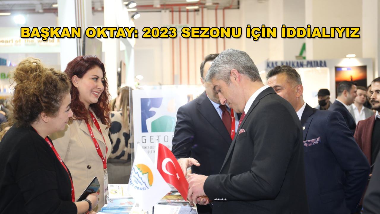 Marmaris Belediye Başkanı Oktay İzmir Uluslararası Turizm Fuarında Konuştu