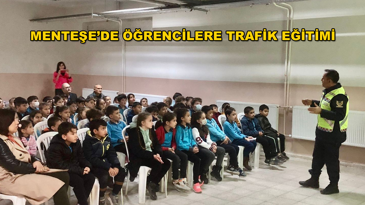 Jandarmadan Menteşe'de Öğrencilere Trafik Semineri