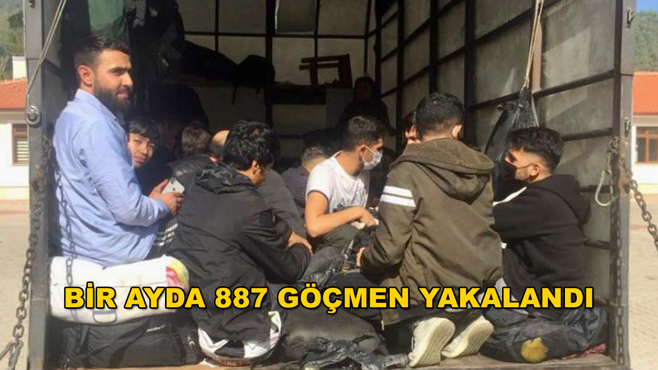 Muğla'da Kasım Ayında 887 Göçmen Yakalandı