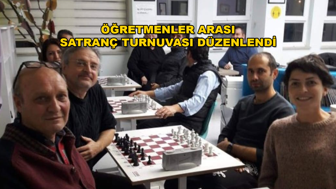 Köyceğiz'de Öğretmenler Arası Satranç Turnuvası Düzenlendi