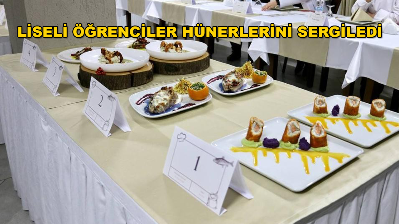 Muğla'da Öğrenciler Arası Yemek Yarışması Yapıldı