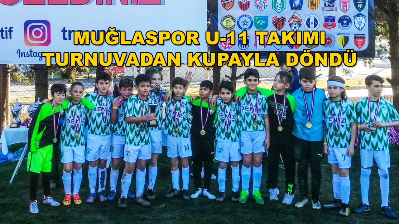 Muğlaspor'un Minik Futbolcularından Üçüncülük Kupası