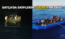 Datça'da Gece Saatlerinde 48 Göçmen Kurtarıldı, Sabah ise 29 Göçmen Yakalandı