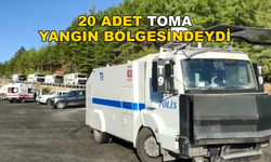 Marmaris'te TOMA'lar Sabaha Kadar Nöbetteydi