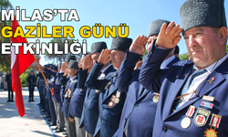 Milas'ta Gaziler Günü Etkinliği