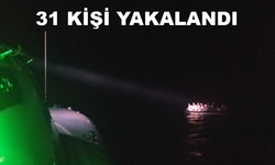 Yasa Dışı Geçiş Yapmaya Çalışan 31 Düzensiz Göçmen Yakalandı