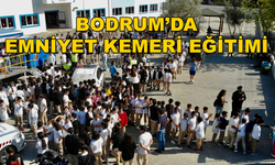 Emniyet Kemeri Simülasyon Aracı ile Öğrencilere Eğitim Verildi