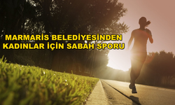 Marmaris'te Kadınlar İçin Sabah Sporu Başlıyor