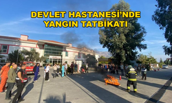 Köyceğiz Devlet Hastanesinde Yangın Tatbikatı