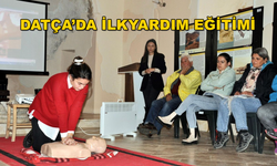 Datça'daki Tarihi Kilisede İlk Yardım Eğitimi Verildi
