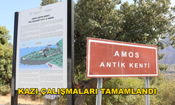 Marmaris'teki Amos Antik Kenti'nde Kazı Çalışmaları Tamamlandı