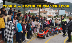 Marmaris'te Öğrencilere Yönelik Motor ve Bisiklet Kuralları Eğitimi Başladı