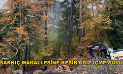 Muğla Büyükşehir Belediyesi'nden Menteşe Sarnıç Mahallesine Yeni Su Kaynağı