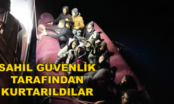 Datça Açıklarında 18 Göçmen Kurtarıldı
