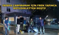 Marmaris'te Motosikletli Kurye Kaza Yaptı