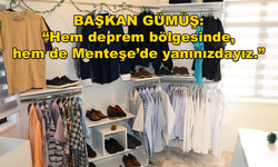 MENTEŞE BELEDİYESİ'NDEN DEPREMZEDELERE ÇAMAŞIR VE DUŞ DESTEĞİ