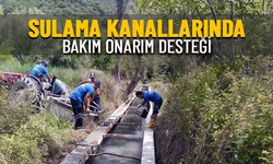 BÜYÜKŞEHİR EKİPLERİ 143 MAHALLEDEKİ SULAMA KANALLARINDA ÇALIŞMA YAPTI