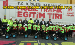 MENTEŞE'DE ÖĞRENCİLERE MOBİL TIR İLE EĞİTİM VERİLİYOR