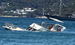 Bodrum Torba Koyu’nda ahşap tekne battı!