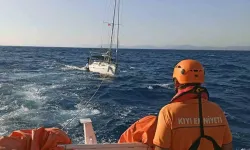 Datça’da yelkenli tekne arızası!