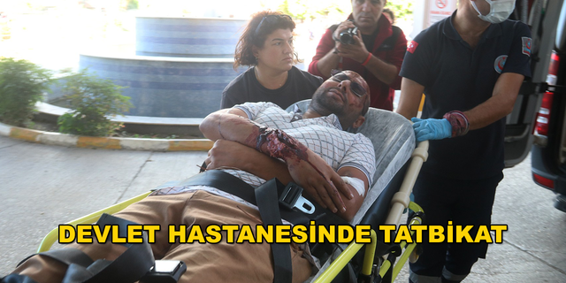 Fethiye Devlet Hastanesinde Teleferik Kazası Senaryosuyla Tatbikat Yapıldı